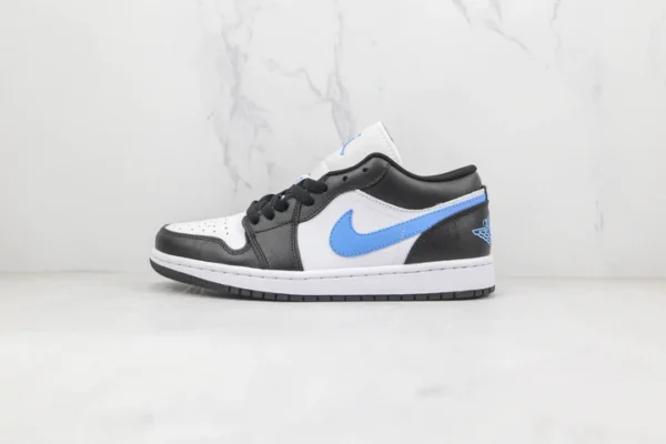 Nike Air Jordan 1 Low Black University Blue - Image 2