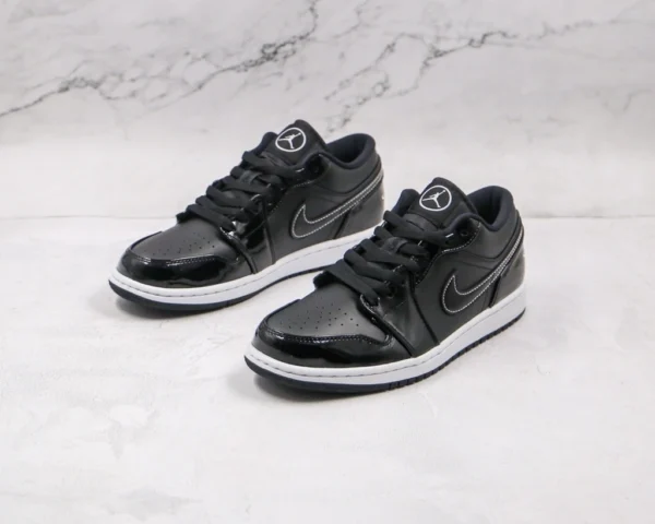 Nike Air Jordan 1 Low ASW Black Patent - Image 6