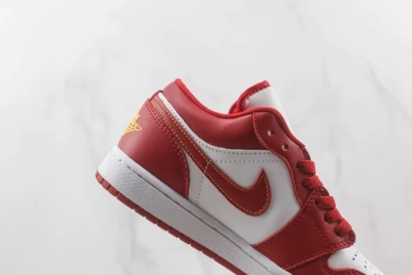 Nike Air Jordan 1 Low Cardinal Red - Image 4