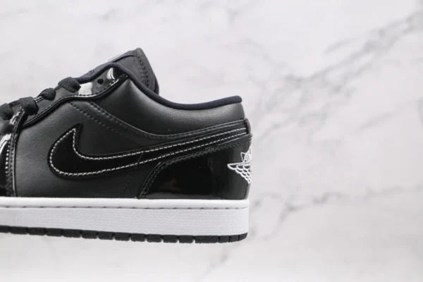 Nike Air Jordan 1 Low ASW Black Patent - Image 3