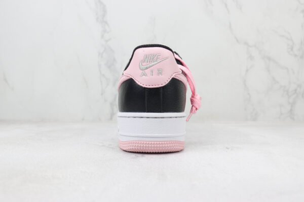 Nike Air Force 1 Black and Pink - Image 6