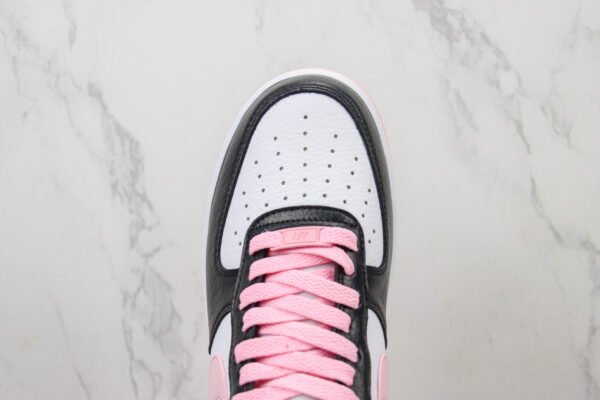 Nike Air Force 1 Black and Pink - Image 4