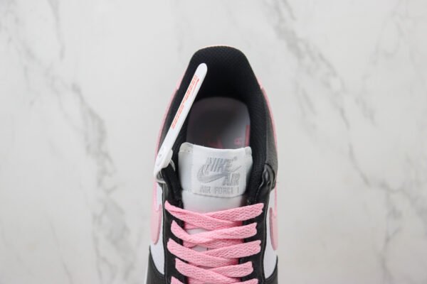Nike Air Force 1 Black and Pink - Image 5