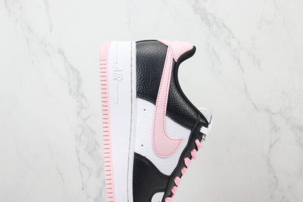 Nike Air Force 1 Black and Pink - Image 3