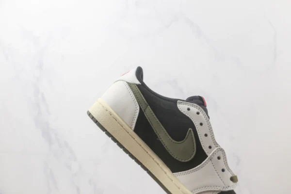 Travis Scott x Nike Wmns Air Jordan 1 Retro Low OG Olive - Image 3