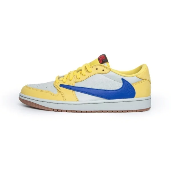 Travis Scott x Nike Air Jordan 1 Low Canary - Image 2