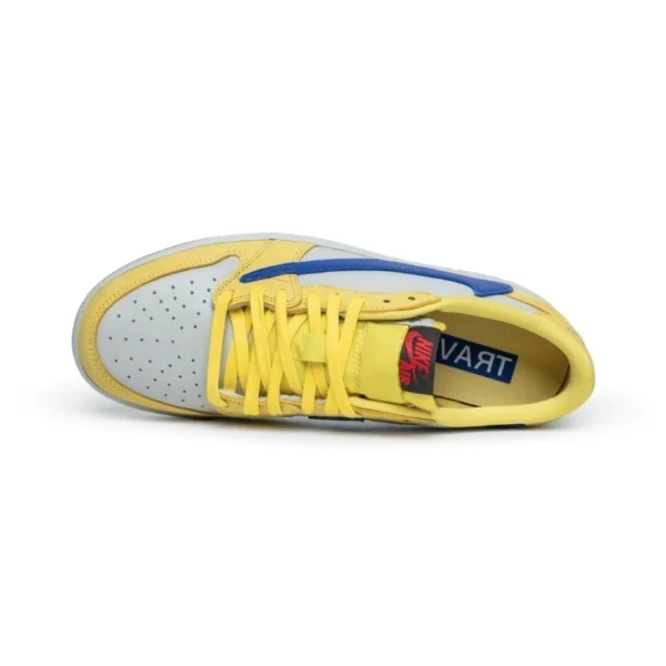 Travis Scott x Nike Air Jordan 1 Low Canary - Image 5