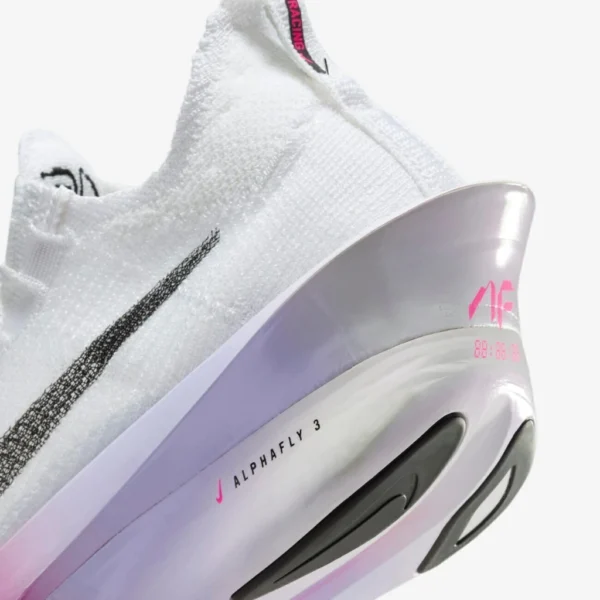 Nike Air Zoom Alphafly 3 (White&Pink) - Image 3