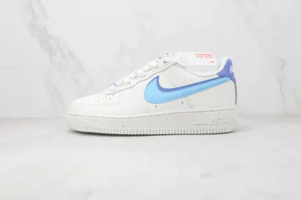 Nike Air Force 1 - LV8 Blue Metallic - Image 2