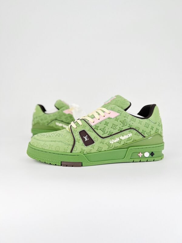 Louis Vuitton Trainer - Green Man - Image 5