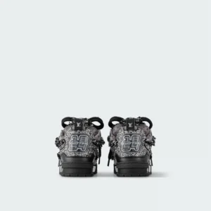 Louis Vuitton Skar Black Swarovski Monogram - Image 6